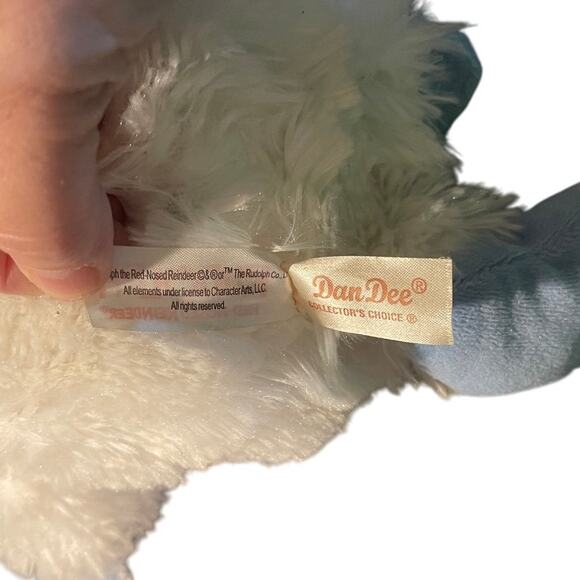 Bumble Rudolph the Red-Nosed Reindeer Abominable Snow Monster Yeti Dan Dee Plush - Picture 7 of 9